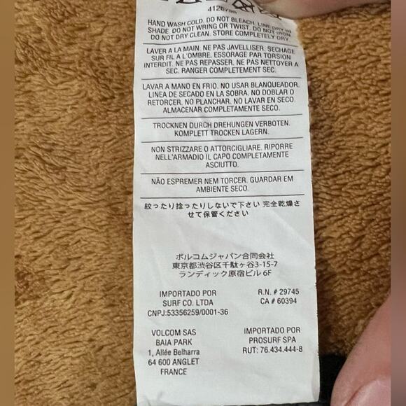 Volcom Simply Solid Braided High Neck Bandeau Bikini Top Black Sz Medium NWT - Picture 10 of 11